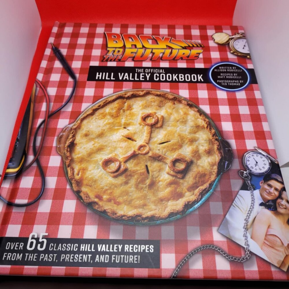 NEW Hardcover Back to the Future Cookbook: Amazing Recipes Inspired by BTTF